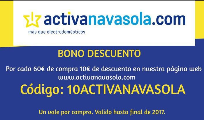 Bono descuento Activa Navasola